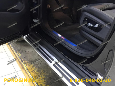 Пороги - подножки BMW, БМВ X5-G05 2018-