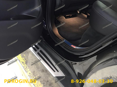 Пороги - подножки BMW, БМВ X5-G05 2018-