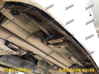Замена гнилых порогов подножки для Range Rover Sport 2005-2013