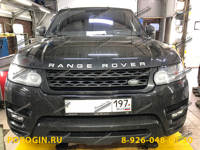Пороги - подножки Range Rover Sport 2013-2017