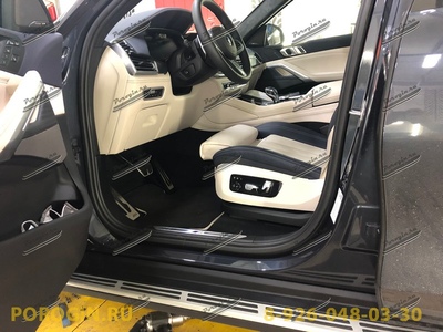 Пороги - подножки BMW, БМВ X6-G06 2019-2020