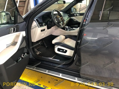 Пороги - подножки BMW, БМВ X6-G06 2019-2020