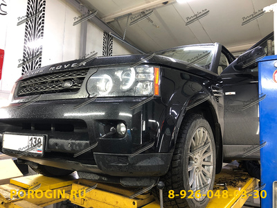 Замена гнелых порогов Range Rover Sport 2005-2013