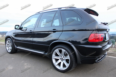 Тюнинг пороги, подножки, ступеньки BMW X5-E53 1999-2006, БМВ Х5-Е53 1999-2006