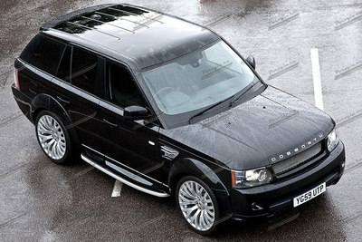 Тюнинг пороги, подножки, ступеньки Land Rover, Range Rover sport 2005-2013, рендж ровер спорт 2005-2013