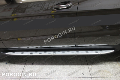Тюнинг пороги, подножки, ступеньки Mercedes-Benz ML-W166 2011-2015, Мерседес мл-166 2011-2015