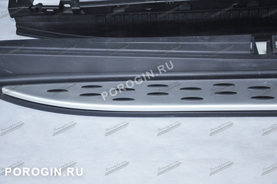 Тюнинг пороги, подножки, ступеньки Mercedes-Benz ML-W166 2011-2015, Мерседес мл-166 2011-2015
