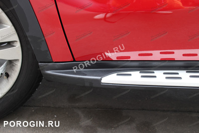 Тюнинг пороги, подножки, ступеньки Mercedes-Benz GLA X156, Мерседес ГЛА-X156 2013-2017
