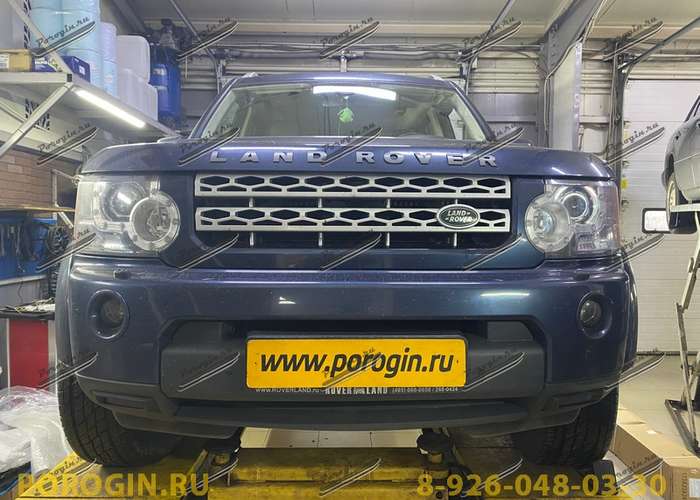 Замена гнилых порогов на Land Rover Discovery 3 2004-2009