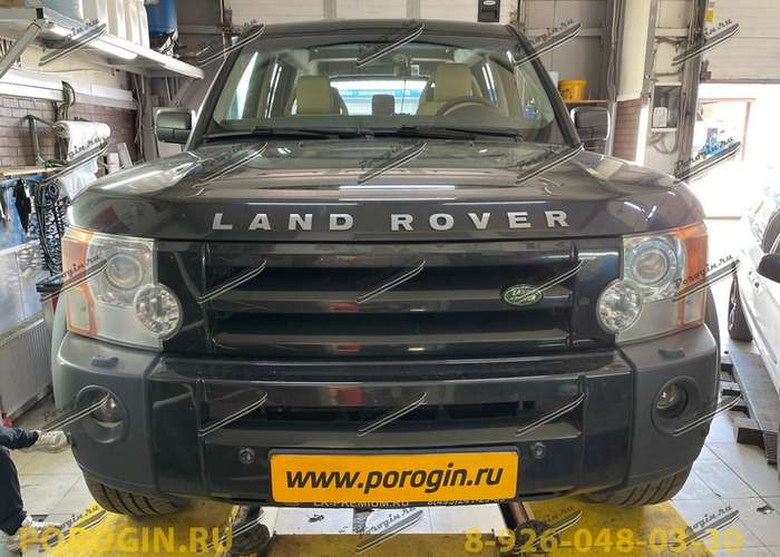 Замена гнилых порогов на Land Rover Discovery 3