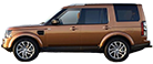 Пороги - подножки Land Rover Discovery 4 2009-2016