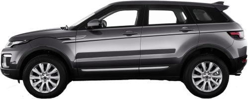 Пороги - подножки Range Rover Evoque рестайлинг 2015-2018