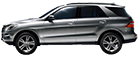 Пороги - подножки Mercedes-Benz GLE-W166 2015-2018