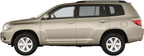 Пороги - подножки Toyota Highlander 2 2010-2013