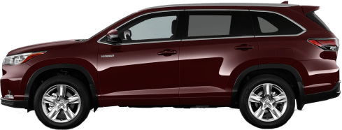 Пороги - подножки Toyota Highlander 3 2013-2016